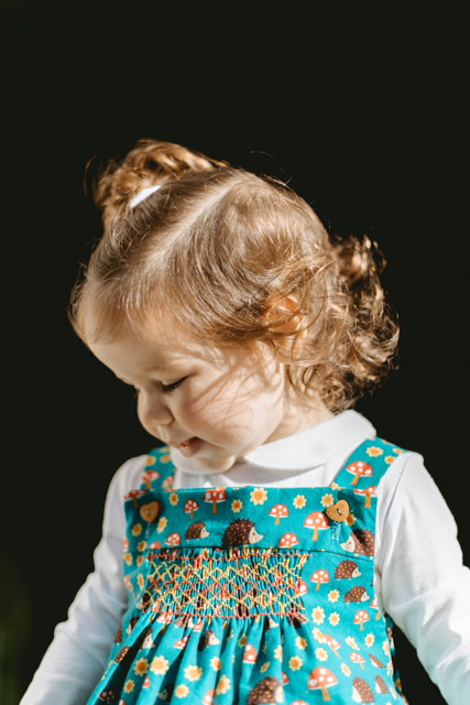 Smocked Jumper Detail