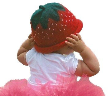 Felted Strawberry Hat Felted Strawberry Hat